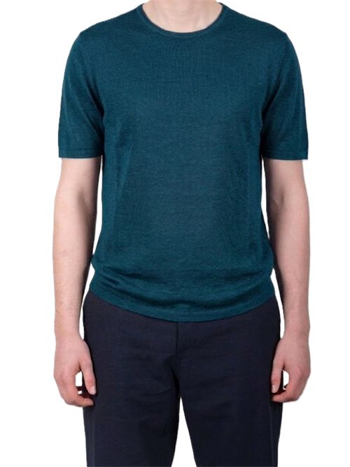 T-Shirt maglia Roberto Collina ottanio Roberto Collina | 261MYA2002163 OTTANIO